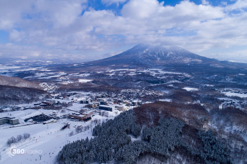 Hirafu Village and Mt.Yotei, 22 December 2017