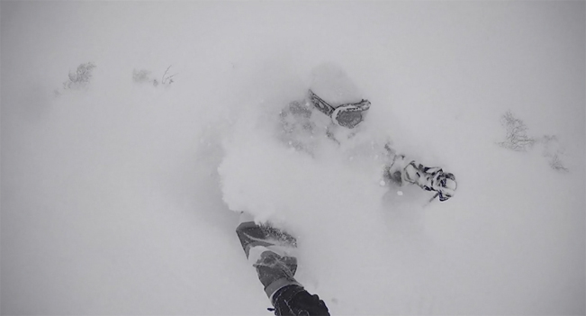 Deep screen shot from Nippon shot by the Larsson brothers in Niseko, Jan 2013