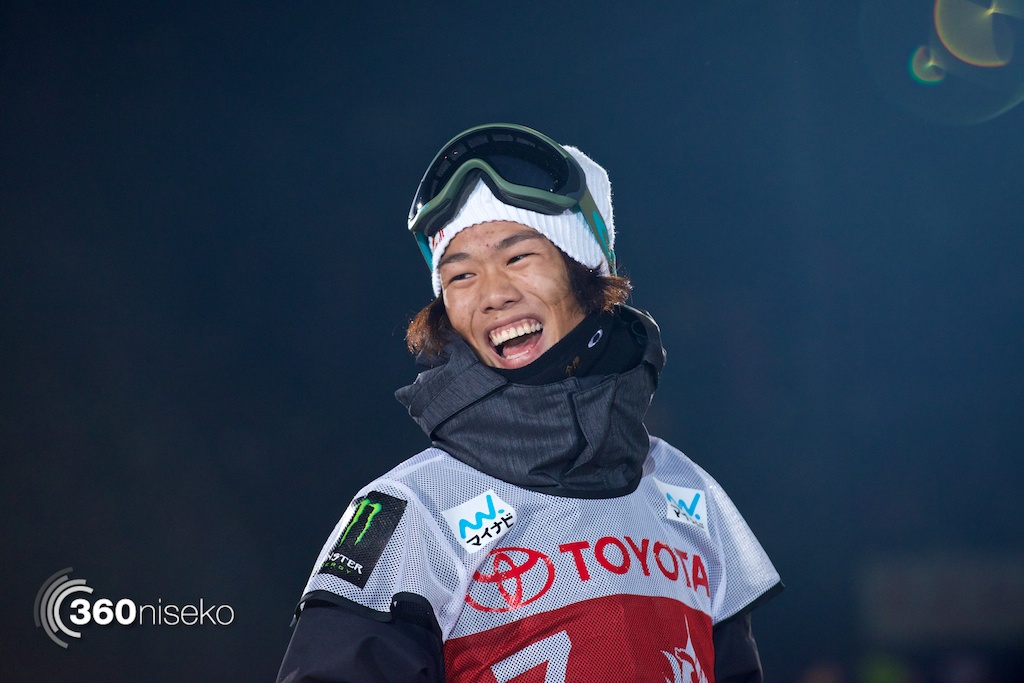 Yuki Kadono is all smiles after great results in qualification