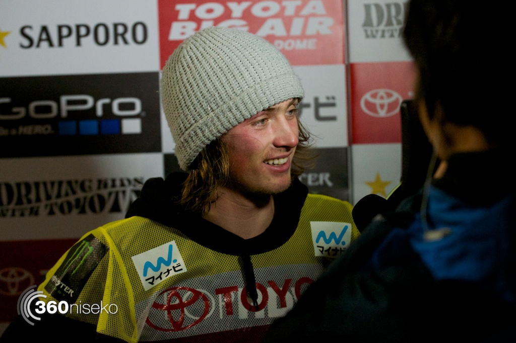 2013 Toyota Big Air winner, Antoine Truchon fails to qualify for the semi-finals after crashing out twice