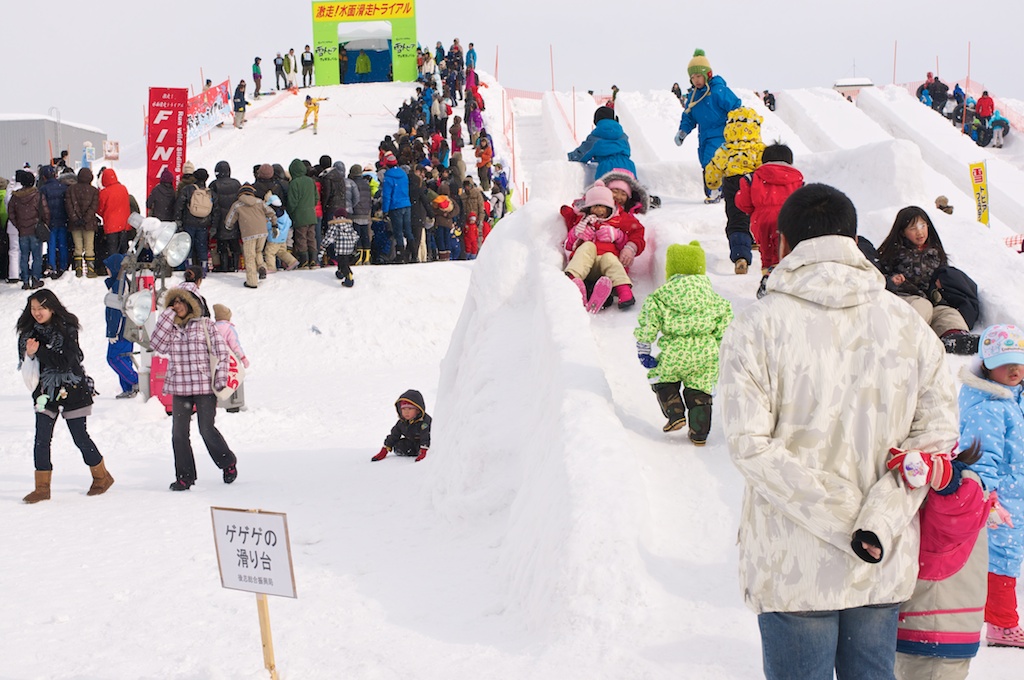 Kutchan's own mini-snow festival