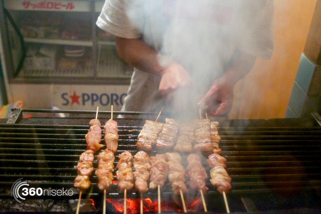 Yakitori on the Charcoal Grill
