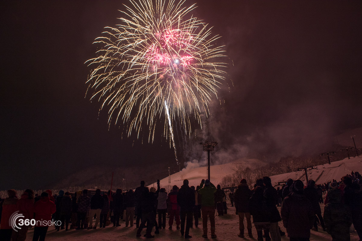 New Years fireworks, 1 January 2016