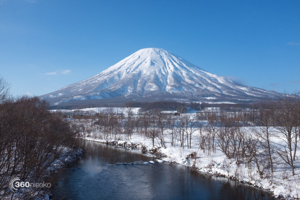 Mt.Yotei from Kyogoku, 8 January 2017